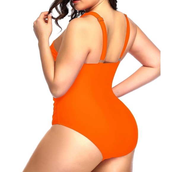 Womens Plus Size One Piece Swimsuit Size 20W - Picture 2 of 3
